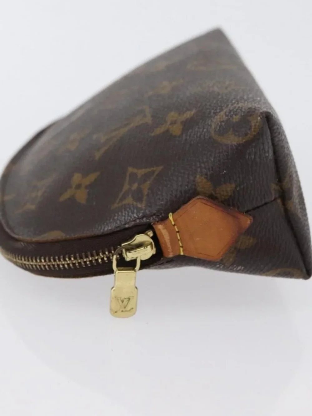 LOUIS VUITTON Monogram Pochette Cosmetic PM Pouch M43998 LV Auth 172493